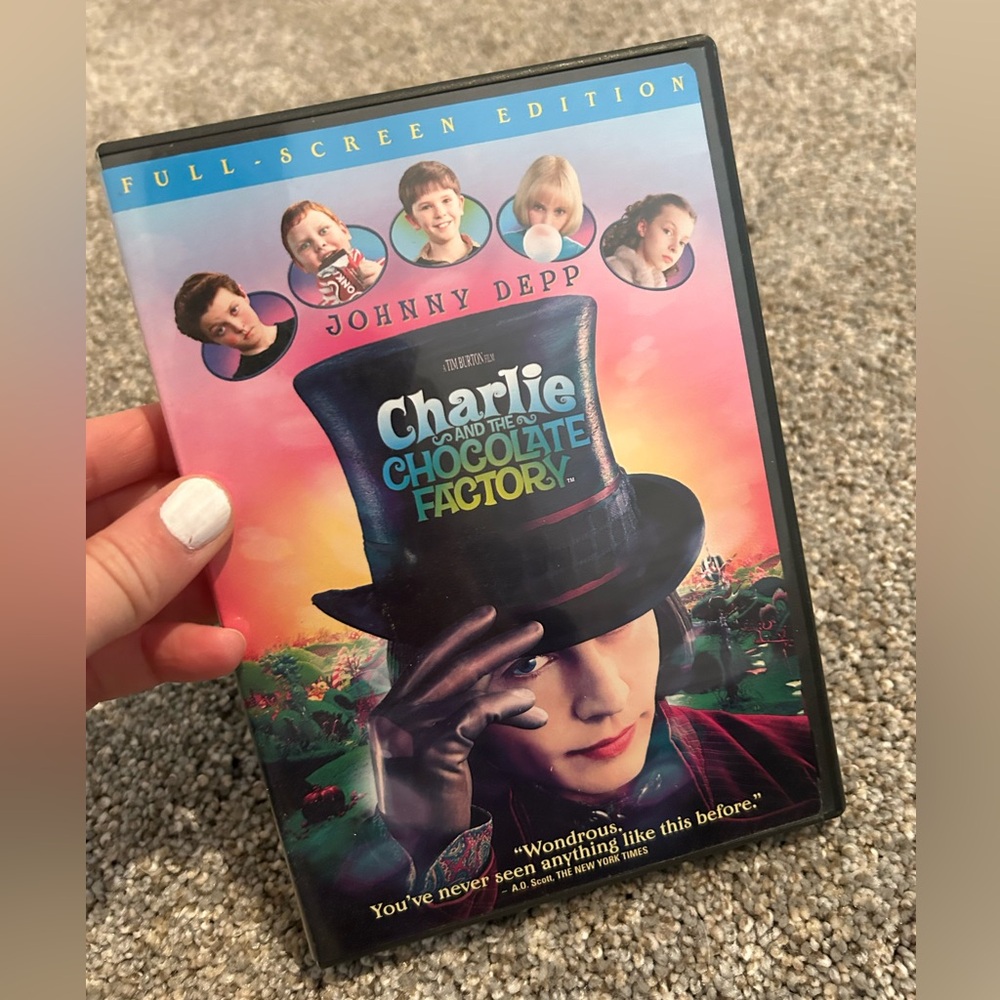 Charlie and the Chocolate Factory DVD